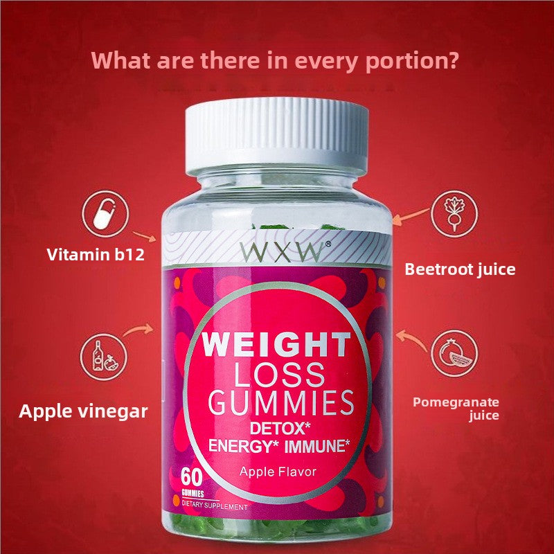 Vitamin B12 Apple Flavor Weight Loss Gummies